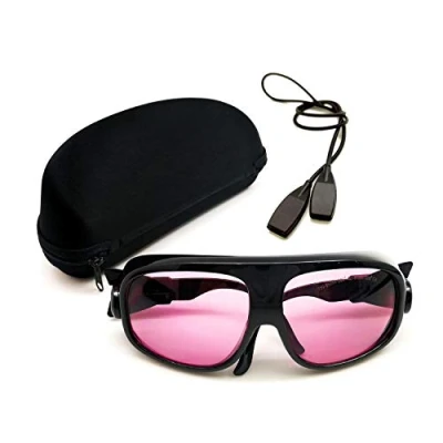 Imagen de MCWlaser Gafas de Seguridad Láser 750 850 y 765 830nm Protección Típico para 755nm 808nm Tipo absorción EP 18 Estilo 11