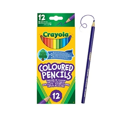 Imagen de Crayola 3620 12 Lápices de Colores Personalizables , Modelos/colores Surtidos, 1 Unidad