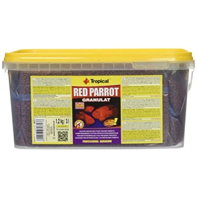 Imagen de Red Parrot GRANULAT 3L / 1,2kg Alimento Que Potencia el Color para Parrots