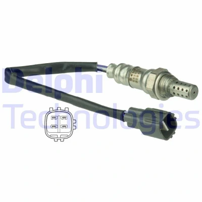 Imagen de DELPHI ES20558 12B1 Sonda lambda plana, térmico TOYOTA: Yaris I Hatchback, Aygo, PEUGEOT: 107 Hatchback