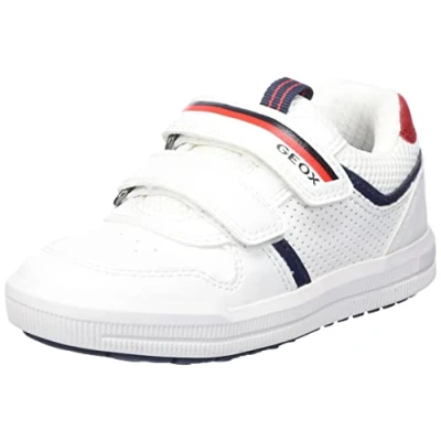 Imagen de Geox J Arzach Boy, Zapatillas Hombre, Blanco Azul Marino, 37 EU