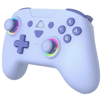 Imagen de Subsonic Mando para Nintendo Switch/Switch oled Switch inalámbrico bluetooth con LED, vibración y giroscopio Azul