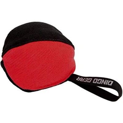 Imagen de Dingo Gear Pelota para Perros (Ø 16 cm, Entrenamiento de mordedura, IGP K9, Color Rojo