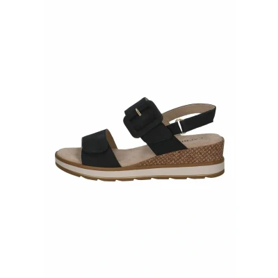 Imagen de Caprice Sandalias con plataforma, Mujer, Talla: 36, Ocean nubuc Zapatos