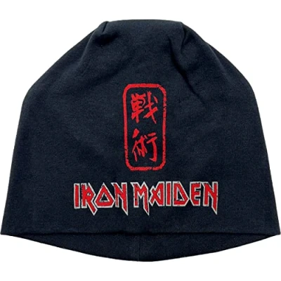 Imagen de Iron Maiden &#039;Senjutsu&#039; Skullcap Gorro Negro