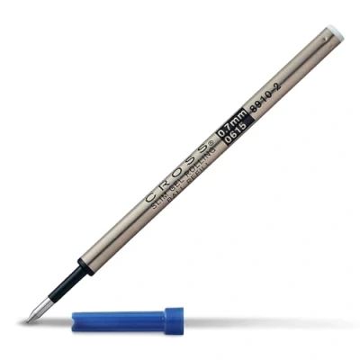 Imagen de Cross 8910 2 Recambio para bolígrafo Selectip, tinta gel, color azul