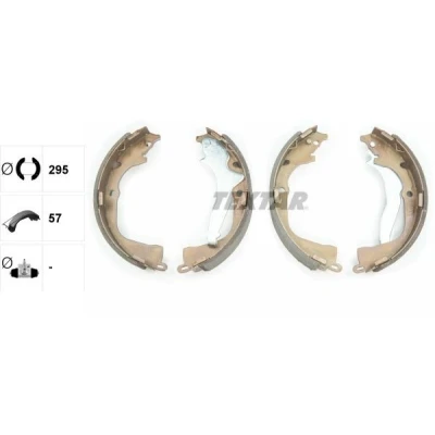 Imagen de TEXTAR 91078700 Zapatas de freno 295 57 con palanca mano VOLKSWAGEN: Amarok Pick up