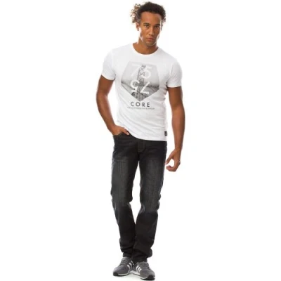 Imagen de jack &amp; jones Dial Camiseta, Blanco (Optical White), L para Hombre