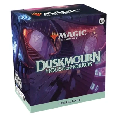 Imagen de MAGIC THE GATHERING: Duskmourn: House of Horror: PRERELEASE KIT 6 Play Packs, Dice, Promos