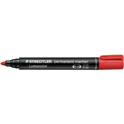 Imagen de Staedtler Lote de 3 rotuladores permanentes Lumocolor 352 PTE gruesa rojo