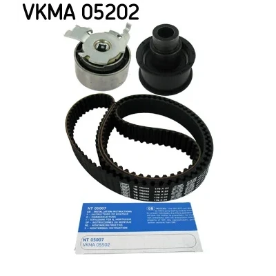 Imagen de SKF VKMA 05202 Kit de correa distribución 176 con perfil redondeado dientes OPEL: Astra G Berlina, Vectra A CC