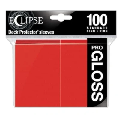Imagen de Ultra Pro 074427156046 Sleeves, Color Rojo Manzana, único (E 15604)
