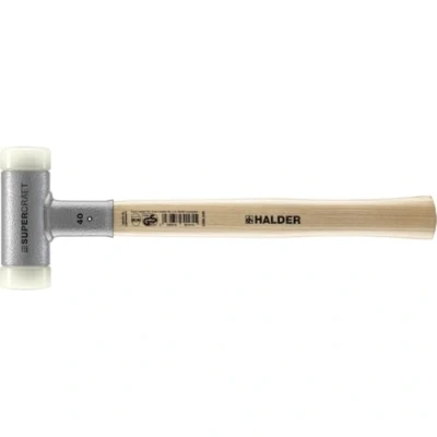 Imagen de Halder Supercraft Maza anti rebote (mango de madera, 360 mm, diámetro 40 mm)