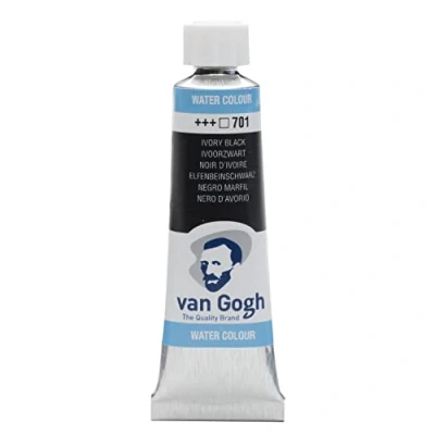 Imagen de Van Gogh WASSERFARBE IVORY BLACK 10 ML.TÜP
