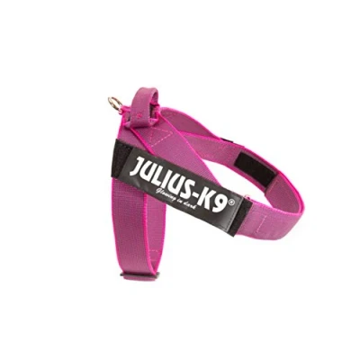 Imagen de Julius K9 Color &amp; Gray Arnés de Correa IDC, Tamaño: 2XL/3, Rosado Gris