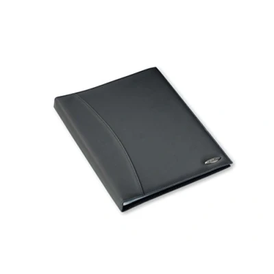 Imagen de Rexel Soft Touch Smooth Archivador con 24 fundas plásticas (A4, brillantes), color negro