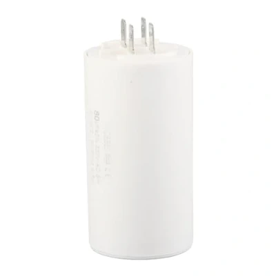 Imagen de condensador de funcionamiento CBB60, en forma cilindro AC 250V 80uF 50/60 HZ para bomba motor