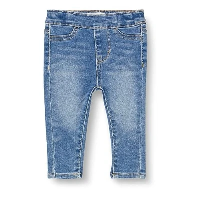 Imagen de Levi&#039;s Lvg Pull On Legging, Jogger Bebé Niñas, Azul (Paseo De Alegría), 9 meses