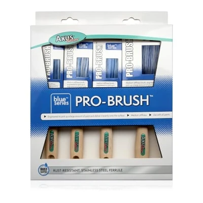 Imagen de Axus Décor Pro Brush Set Blue (4 Pieces), AXU/BBS4