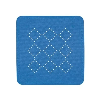 Imagen de Spirella 55 x 55, colección Alaska, Alfombrilla de Ducha, PVC, Azul Oscuro