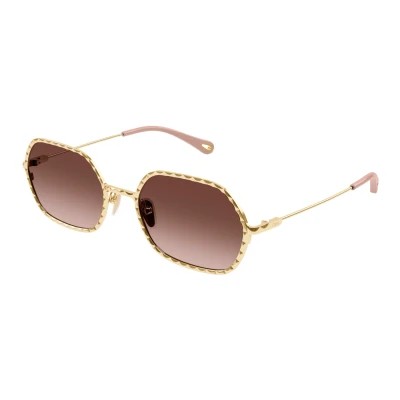 Imagen de CHLOÉ Gafas de sol goldcoloured/copper, Mujer, Talla: 60, Gold coloured/copper