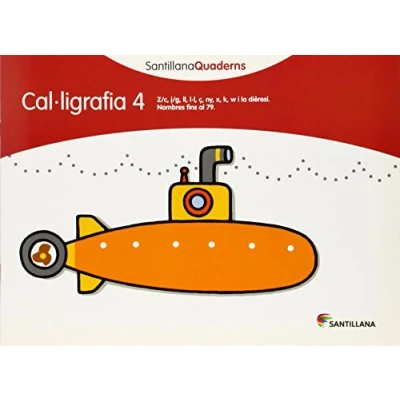 Imagen de CAL.LIGRAFIA 4 SANTILLANA QUADERNS (SIN COLECCION)