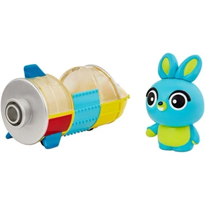 Imagen de Disney Toy Story 4 Minifigura Bunny con cohete de feria (Mattel GGP62)