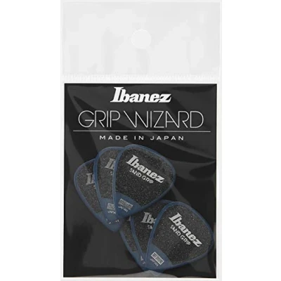 Imagen de Ibanez PPA14MSG YE Juego de 6 púas para guitarra (púas planas), color amarillo