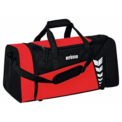 Imagen de Erima Bolsa de Deporte Six Wings, Rojo/Negro, M