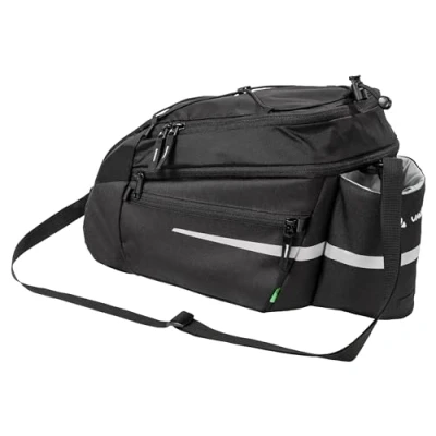 Imagen de VAUDE Silkroad L Snap It Alforja, Unisex adulto, Negro, Única