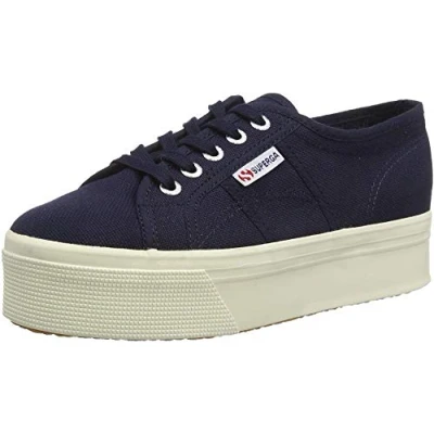 Imagen de Superga 2790Cotw Linea Up And Down, Zapatillas Unisex adulto, Azul (933 Navy), 38 EU