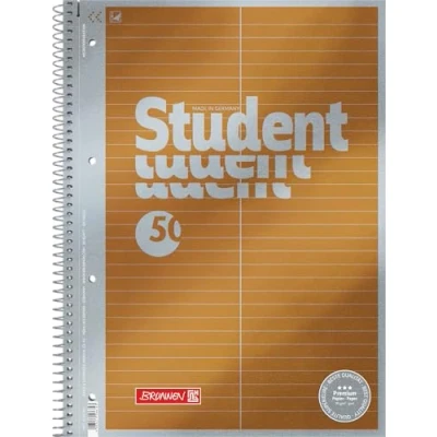 Imagen de Brunnen 1067174 Bloc de notas Student Premium Duo, portada calidad con efecto metálico A4