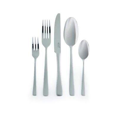 Imagen de Villeroy &amp; Boch Cubertería Voice Basic, 30 Piezas, Para Hasta 6 Personas, Acero Inoxidable, Apta Lavavajillas