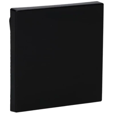Imagen de JUNG LS990SW Tecla Simple, Duroplástico (Resistente Al Rayado) Brillante, Negro