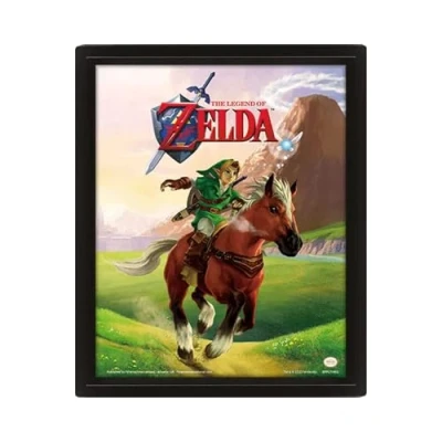 Imagen de Pyramid cuadro zelda 3D lenticular gallop