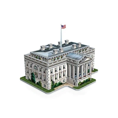 Imagen de Wrebbit 3D Puzzle White House (490 Piece)