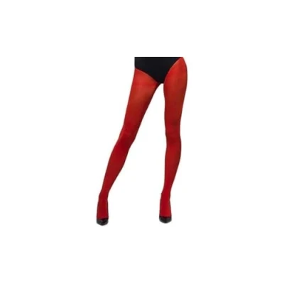 Imagen de Smiffys Pantis opacos, rojos