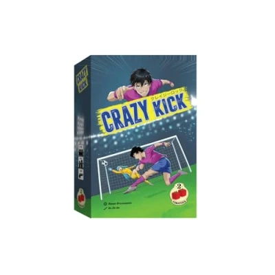 Imagen de 2Tomatoes Games Crazy Kick Juego de Mesa Familiar Trata Marcar los Máximos Goles 2 8 Jugadores Idioma: Español Temática: Deporte