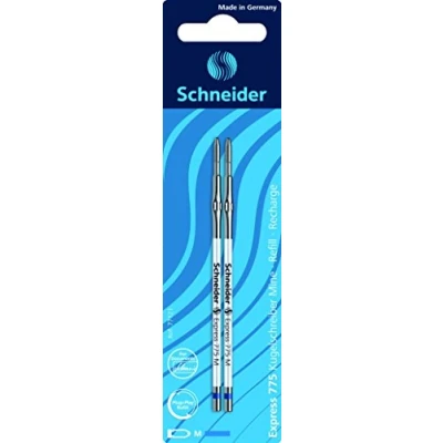 Imagen de Schneider, 77121, Express 775 Kugelschreibermine(dokumentenecht, Strichstärke M,Blau) 2er Blister