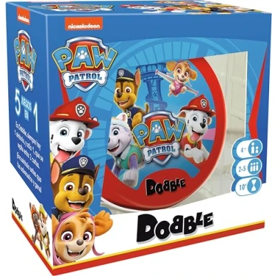 Imagen de Zygomatic Dobble Patrulla Canina Juego De Cartas Acción y Reflejos a Partir 4 Años 2 5 Jugadores 10 Minutos por Partida Español