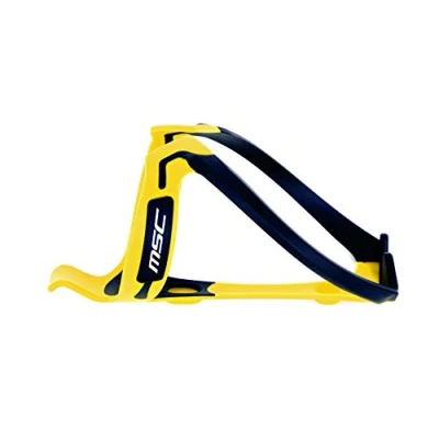 Imagen de MSC Bikes MSC320BK Portabidon policarbonato, Amarillo, Talla Única
