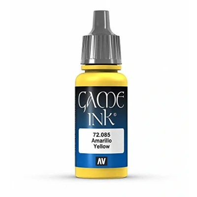 Imagen de Vallejo Game Ink Inky Yellow 17ml VAL72085