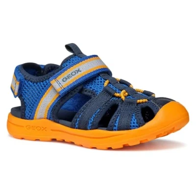 Imagen de Geox J VANIETT Boy A, Sandalia, Royal/Orange, 32 EU