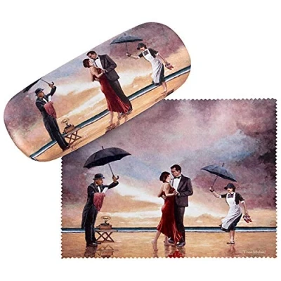 Imagen de VON LILIENFELD Estuche Gafas Funda Ligeramente Estable Colorido Regalo Mujer Motivo Arte Theo Michael. Hommage to the Singing Butler