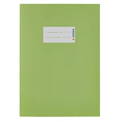 Imagen de Herma Funda de papel para libro, color verde claro DIN A5