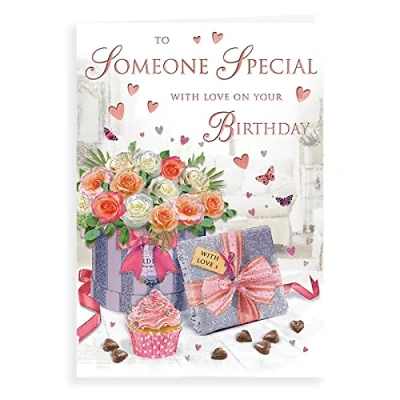 Imagen de Regal Publishing Tarjeta de Cumpleaños Tradicional Someone Special 9 x 6
