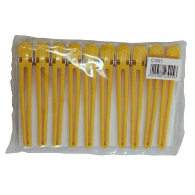 Imagen de Fripac Medis Combi Clips Estuche de 10 horquillas, color amarillo