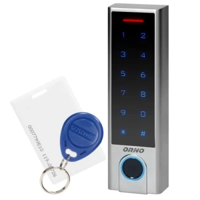 Imagen de ORNO ZS 826 Cerradura con Huella Digital Bluetooth Lector de Tarjetas Etiquetas Proximidad IP68