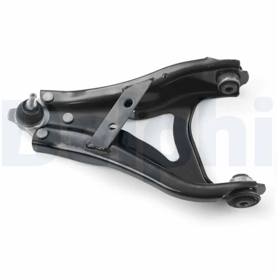 Imagen de DELPHI TC4846 Barra oscilante, suspensión de ruedas con rótula suspensión/carga Eje delantero, izquierda Brazo oscilante transversal Chapa acero