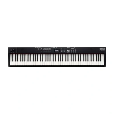 Imagen de Piano de escenario Roland RD 08 Sonido y ejecución auténticos Diseño estilizado Teclado PHA 4 contrapesado 88 notas Características ampliables +3.000 sonidos integrados